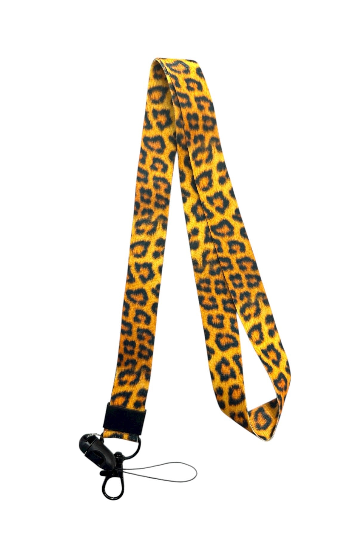 Kart ve Telefon İpi, Telefon Askısı, Kart Tutucu, Leopar Desenli